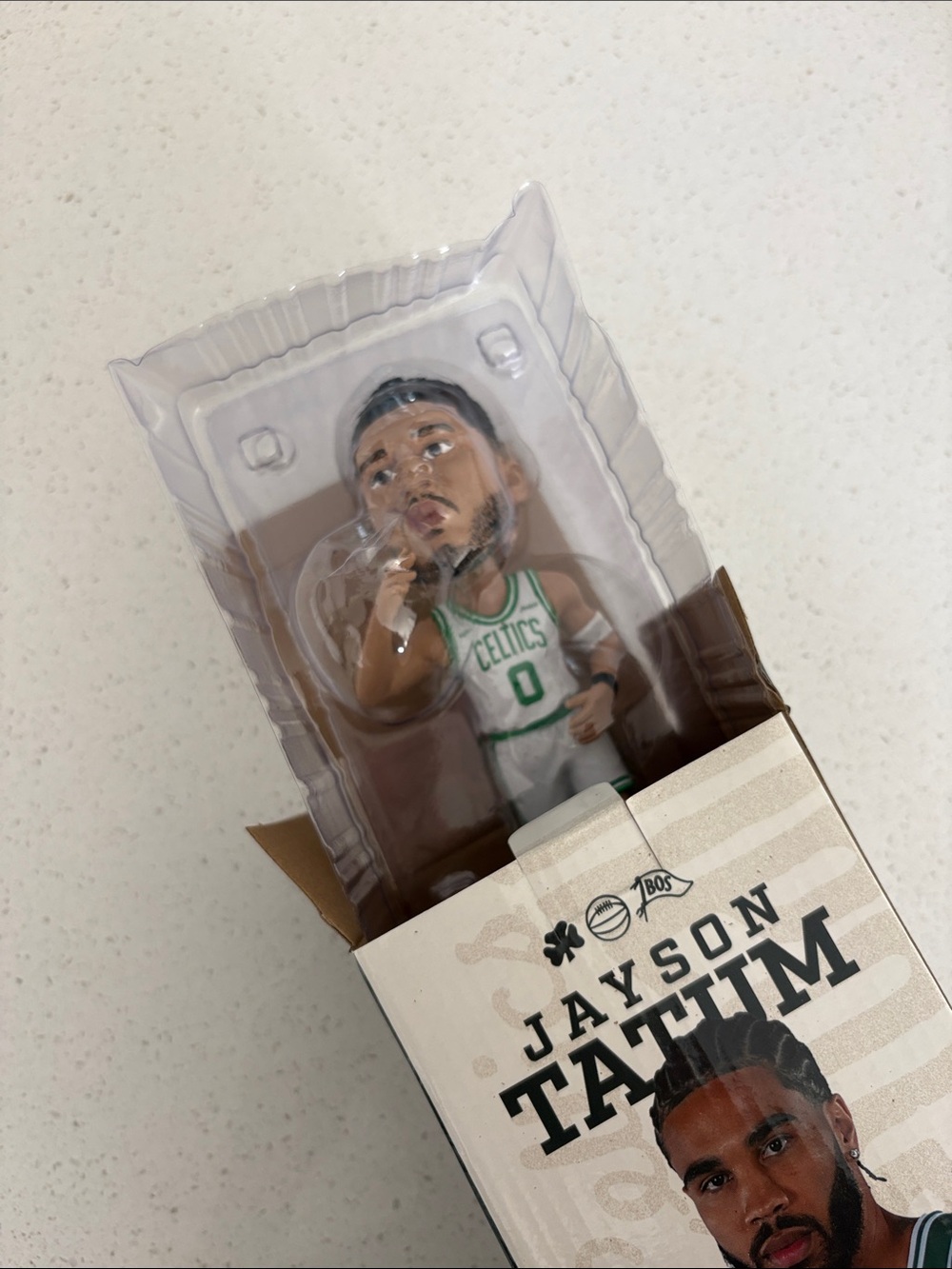 Jayson Tatum Boston Celtics Bobblehead Figurine - Picture 4 of 4